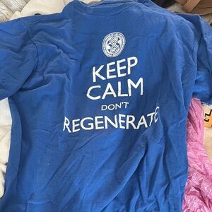 Blue Keep Calm T-Shirt
